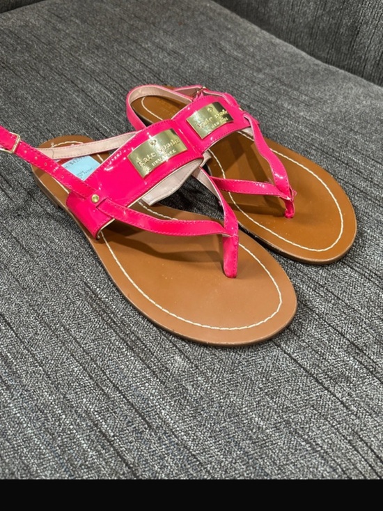 kate spade Shoes - Kate Spade hot pink summer sandals 8